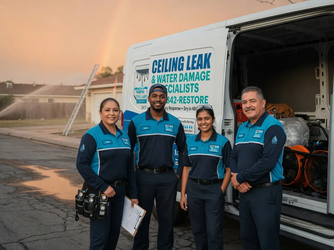 Ceiling Leak Cleanup company in Whitakers, NC